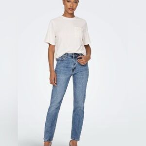 Only Women's Straight Leg Blue Jeans - SZ 28/30